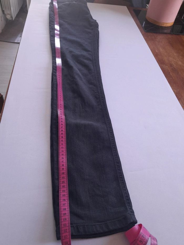 Jean slim taille basse Dolce&Gabbana reteinté en noir - photo numéro 19