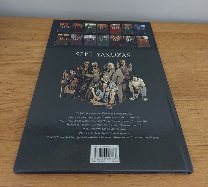 Sept Yakuzas - Delcourt - photo numéro 6