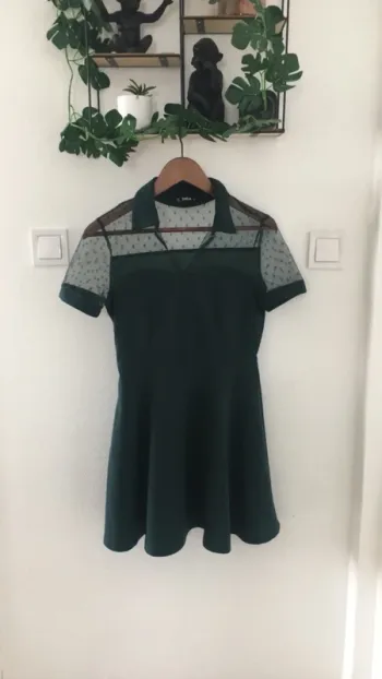 Robe danseuse vertes foncées