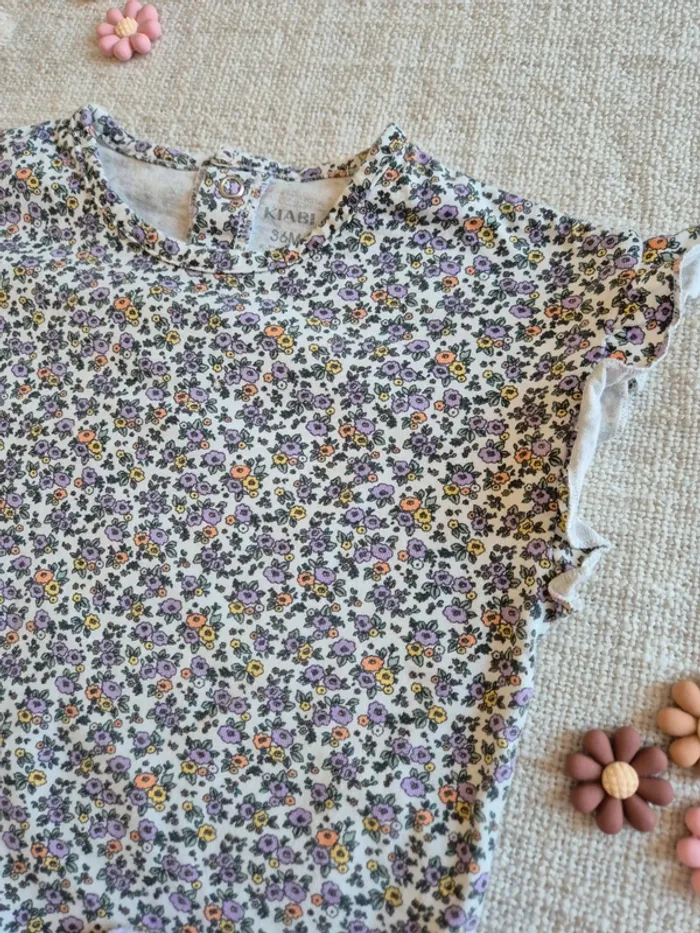 Ensemble fleuri Kiabi 36 mois - photo numéro 2