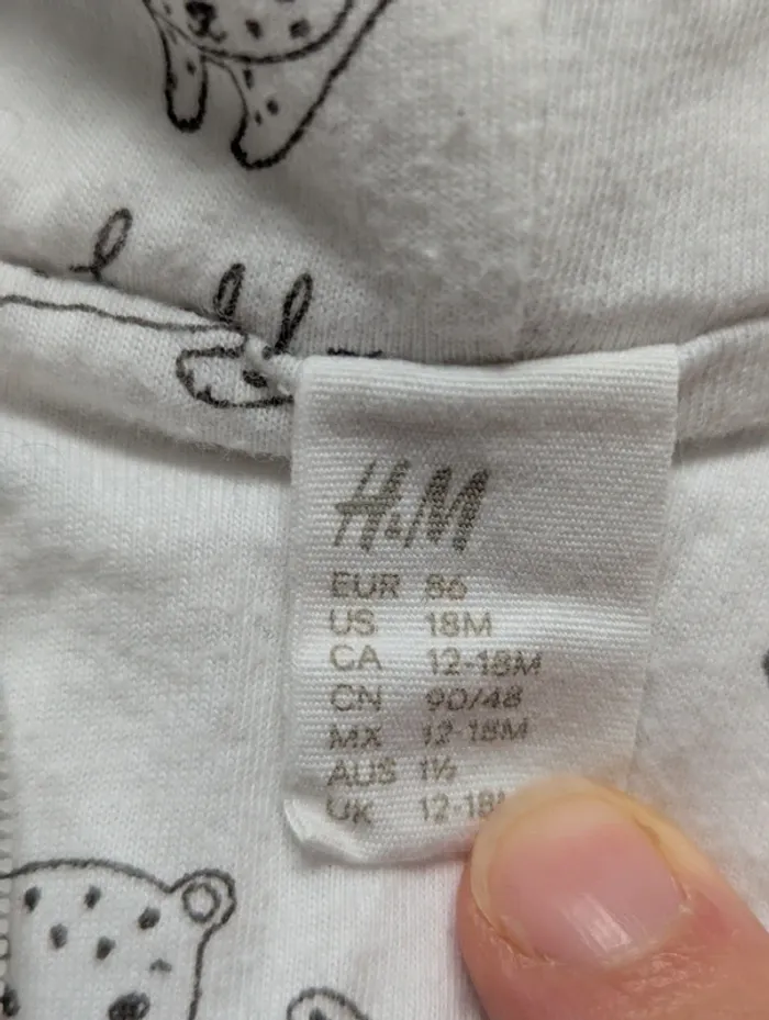 Veste polaire 86cm H&M - photo numéro 3