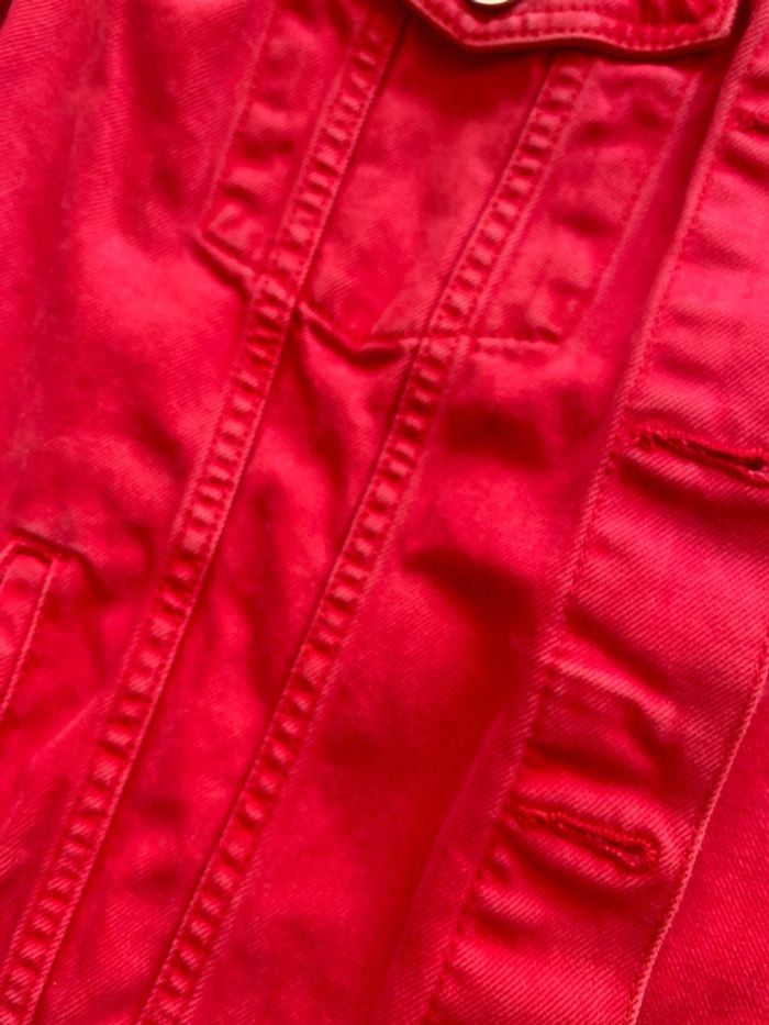 Veste rouge xs Bershka - photo numéro 3