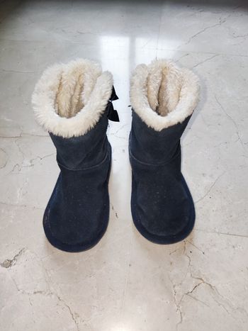 Bottines bleu fille 24