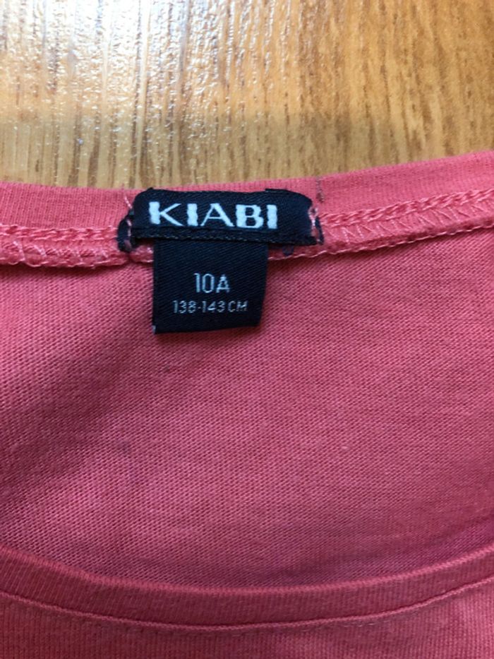 Tee-shirt Kiabi 10 ans fille avec sequins - photo numéro 4