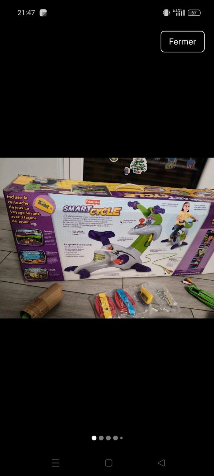 Console Smart Cycle de Fisher Price neuf