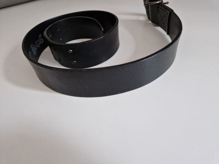 ceinture noir homme schott - photo numéro 3
