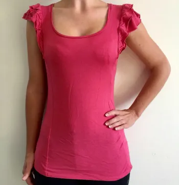 Tee shirt rose poudré