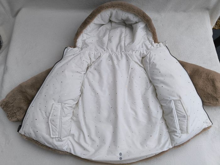 Manteau réversible fille Okaïdi 4 ans - photo numéro 4