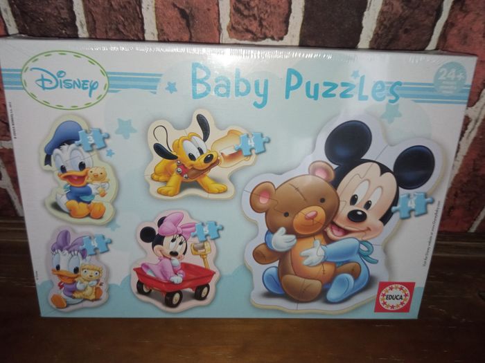 Lot de deux puzzles Disney Minnie et Mickey - photo numéro 5