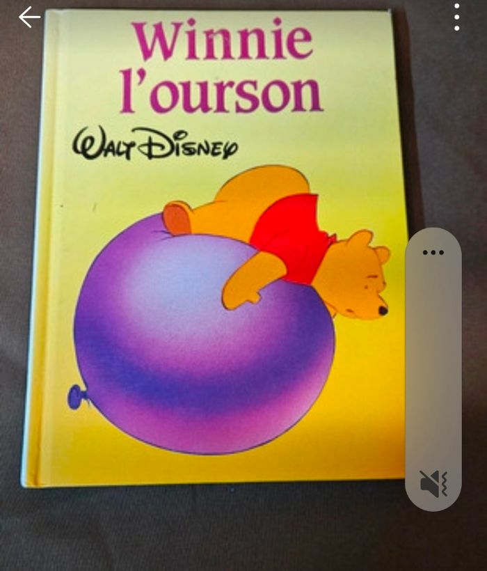 Livre Winnie l'ourson