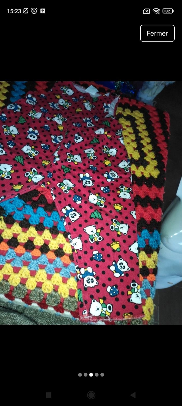 Ancienne salopette bébé e8 - photo numéro 3