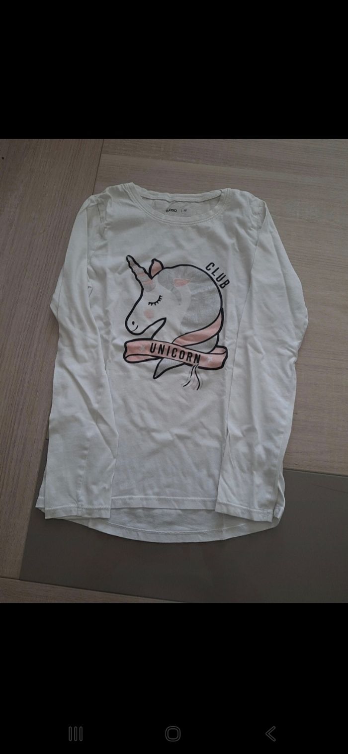 Lot de 4 tee-shirts a manche longue - photo numéro 5