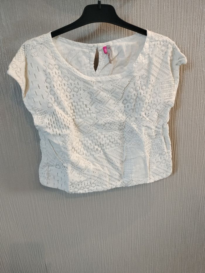 Haut crochet taille 14 ans