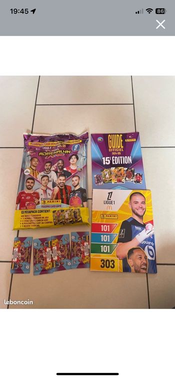Mega pack foot panini adrenalyn