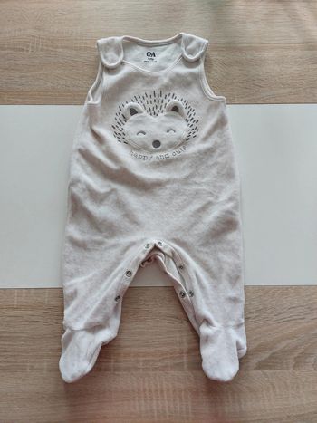 Pyjama salopette "happy and cute"
