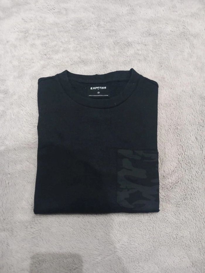 Pull/Sweat vintage Express Noir