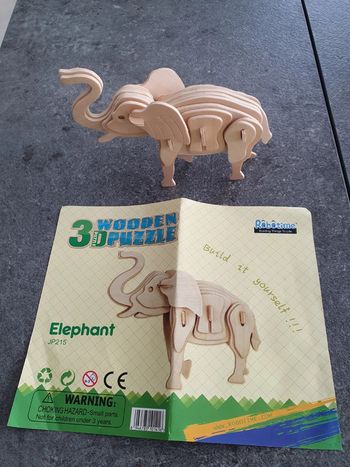 Éléphant à construire
