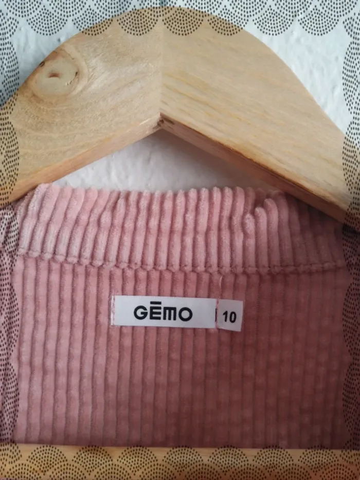 Chemise en velours Gémo 10 ans - photo numéro 4