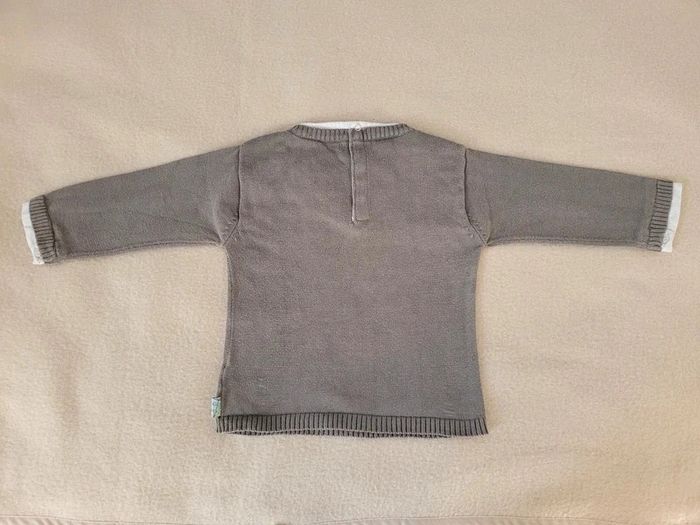 Pull fin 12 mois kitchoun 74cm - photo numéro 3