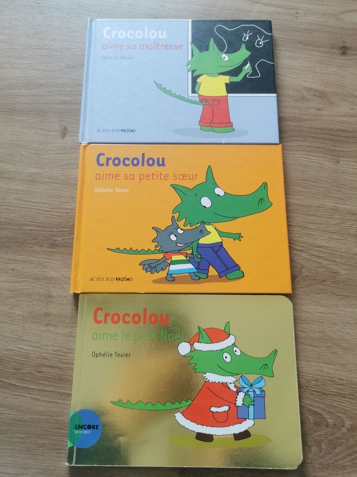 Lot de 3 Crocolou. Ophélie Texier - photo numéro 1