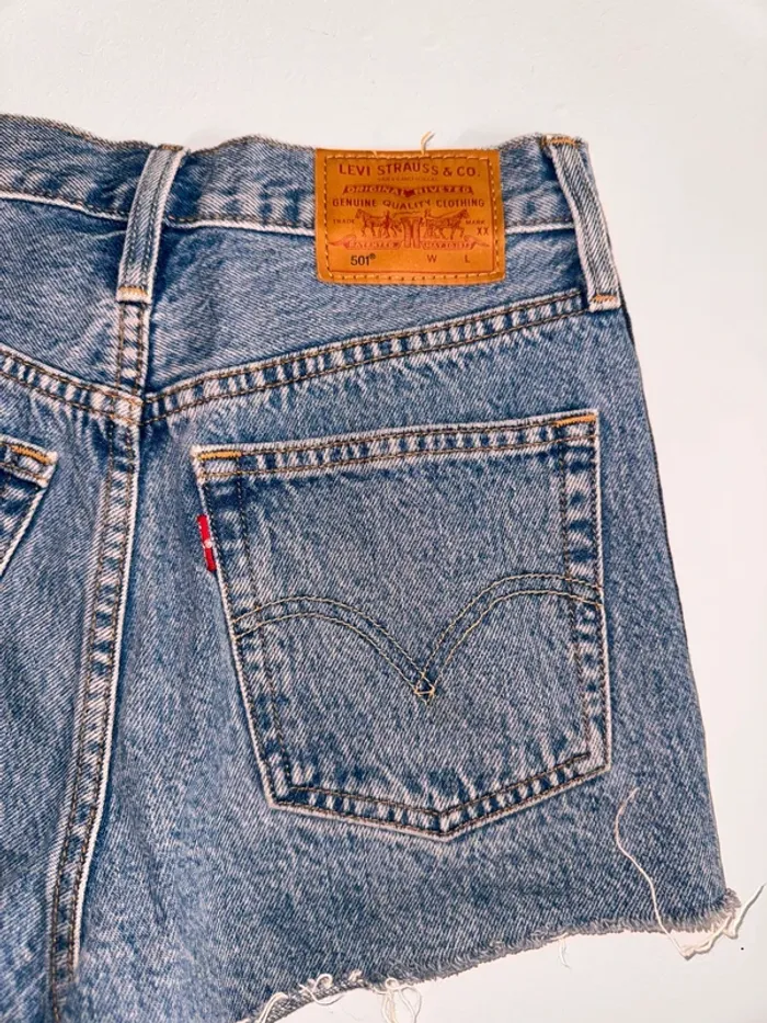 Short en jeans Levi’s Taille 23 us - photo numéro 2