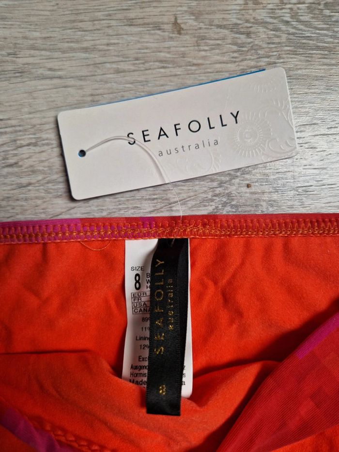 Maillot de bain bikini 2 pièces neuf avec étiquette Seafolly taille 36 - photo numéro 7