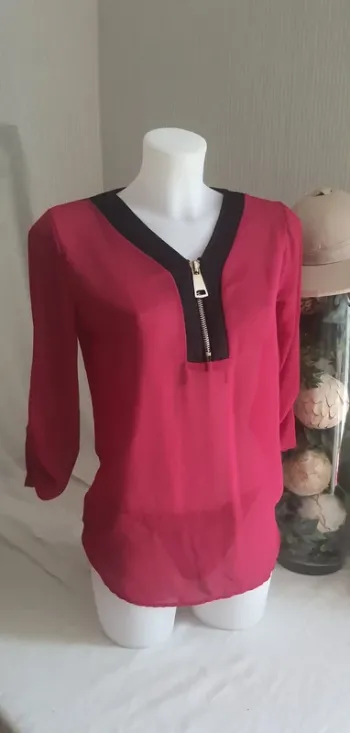 Tunique en voile taille S