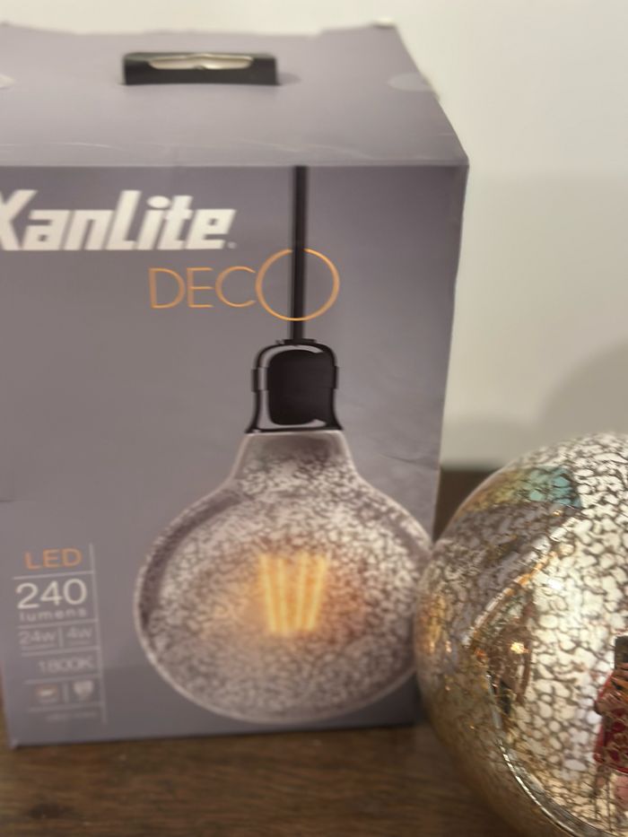 Lot de 4 grosses ampoules décoratives - photo numéro 5