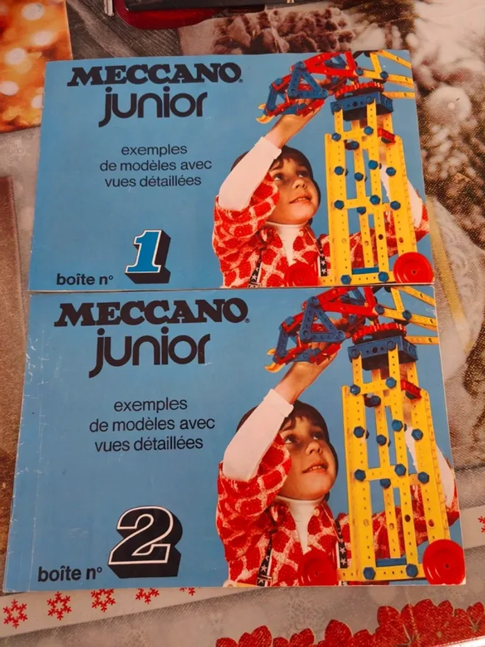 Notices 1 et 2 Meccano Junior