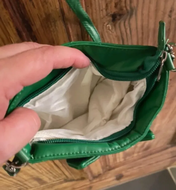 Petit sac à main vert - photo numéro 5