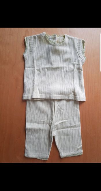 Ensemble 2 pièces bébé fille 3 mois