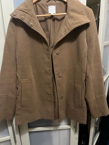 Veste daim café 