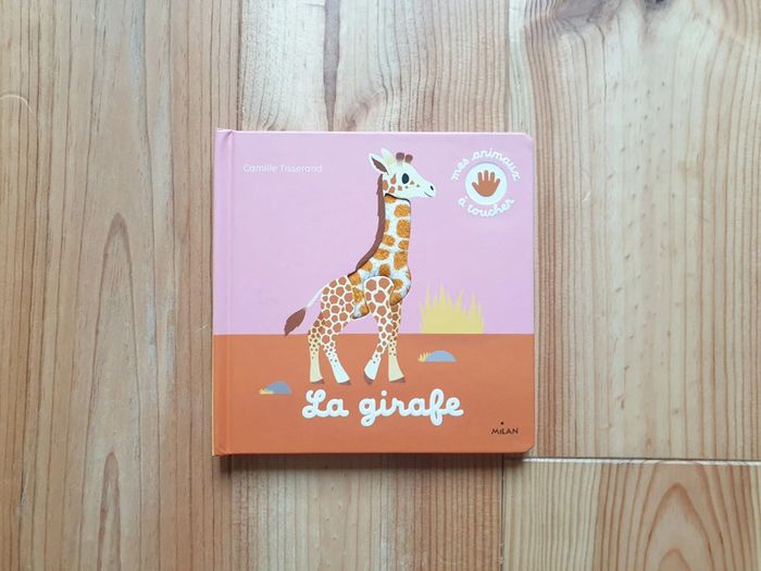 Livre à toucher La Girafe