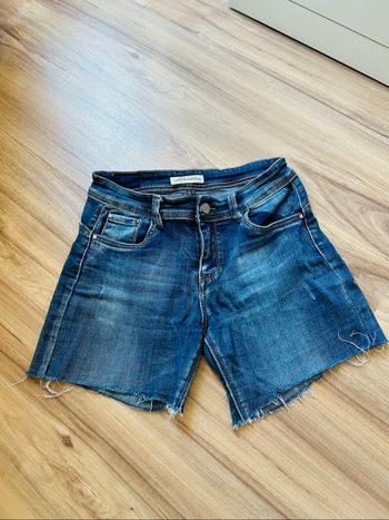 Short en jean bleu foncé Kate Paris Taille M
