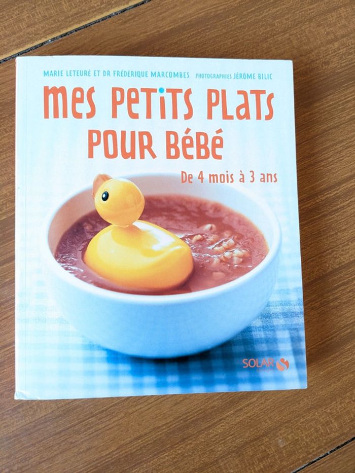 Mes petits plats pour bébé