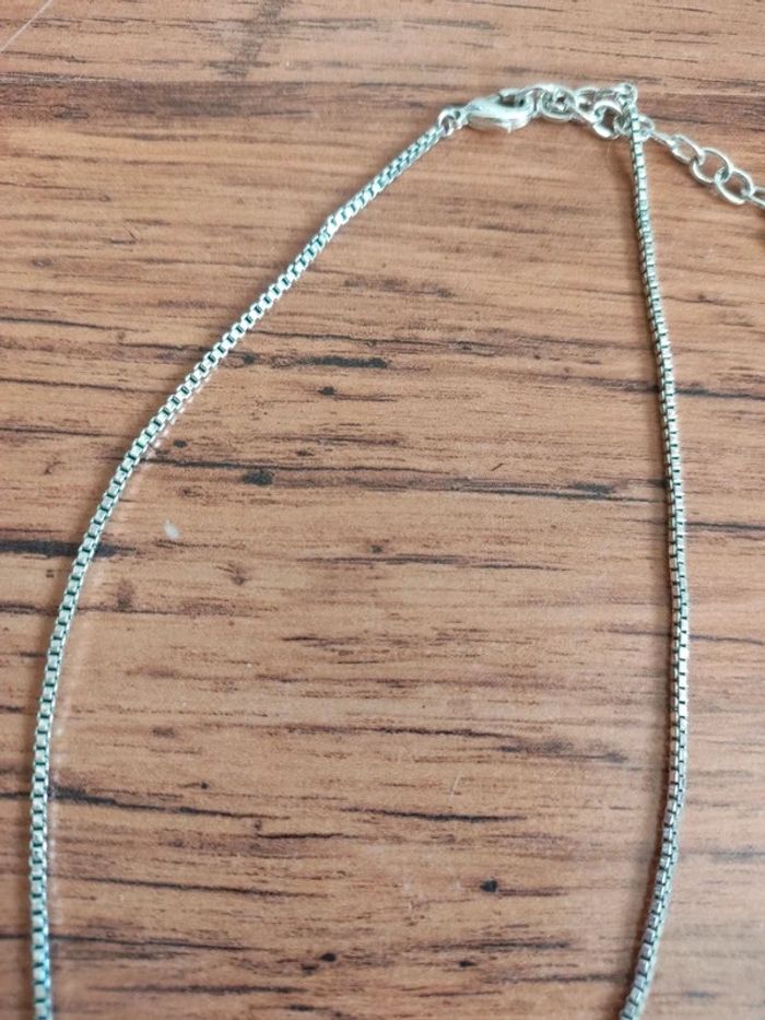 🌺Collier GUESS en Acier Blanc et Pierre Synthétique Blanche🌺 - photo numéro 4