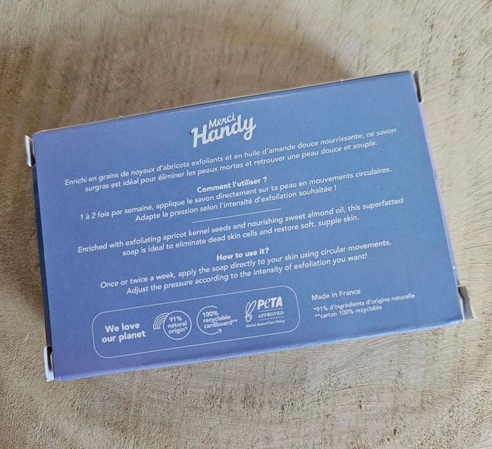 Savon Exfoliant Corps Merci Handy 🧼 - photo numéro 2