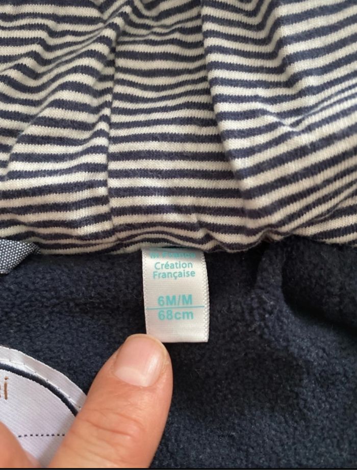 Doudoune obaibi 6 mois -68cm - photo numéro 5