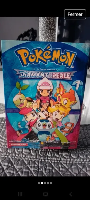 Pokemon diamant et perle en bd 9782368525876