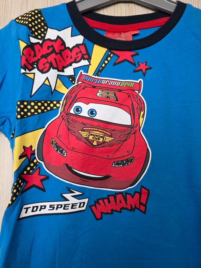 TEE-SHIRT DISNEY PIXAR THE CARS TAILLE 6ANS - photo numéro 3