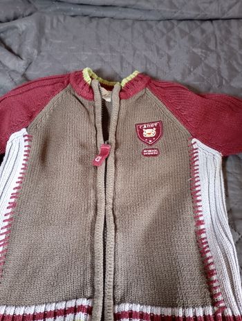 Gilet à fermeture éclair 2 ans