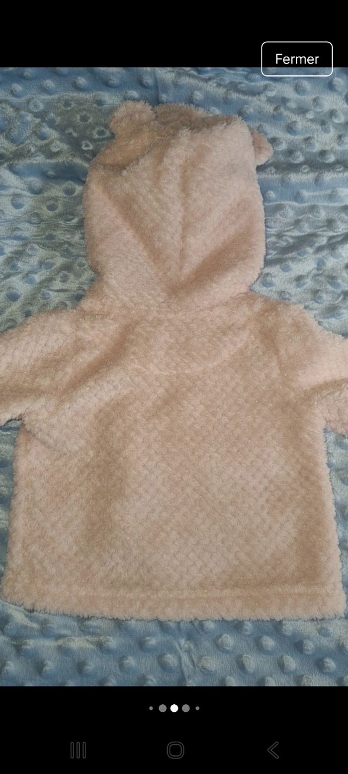 Veste polaire fille 1 mois en bon état - photo numéro 5