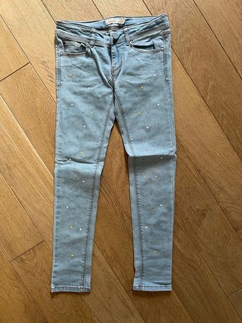 Jean bleu catimini 10 ans fille - très bon état