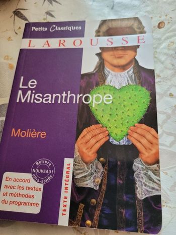 Le misanthrope MOLIERE