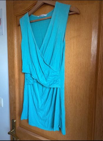 Haut grossesse allaitement maternité bleu L