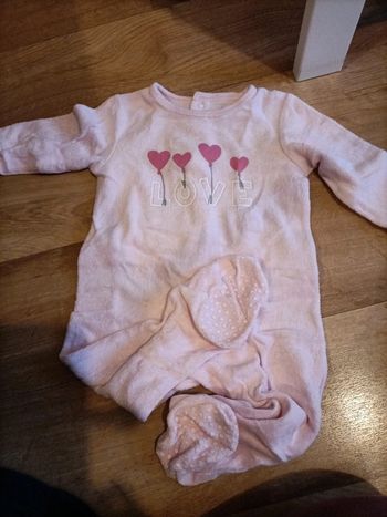 Grenouillère velours