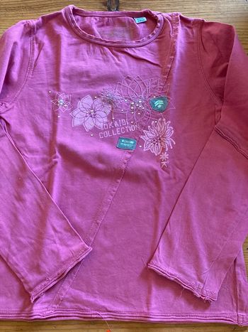 Tee shirt manches longues OKAIDI 8 ans