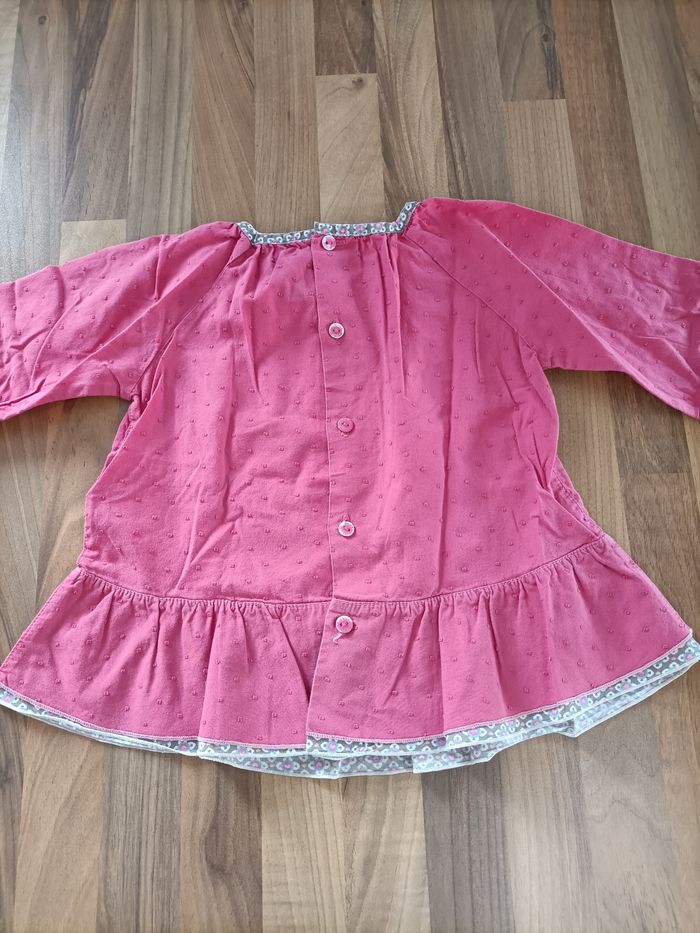 Blouse rose 18 mois animaux Sergent Major - photo numéro 4