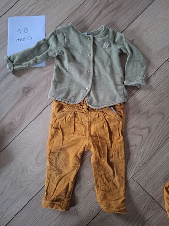 Ensemble 18 mois fille tape à l'œil 