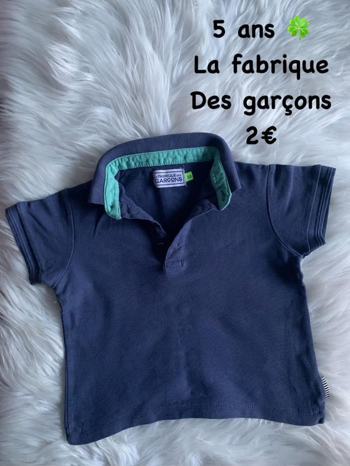 Polo 🍀 5 ans 🍀 La fabrique des garçons